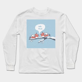 Hello Winter Long Sleeve T-Shirt